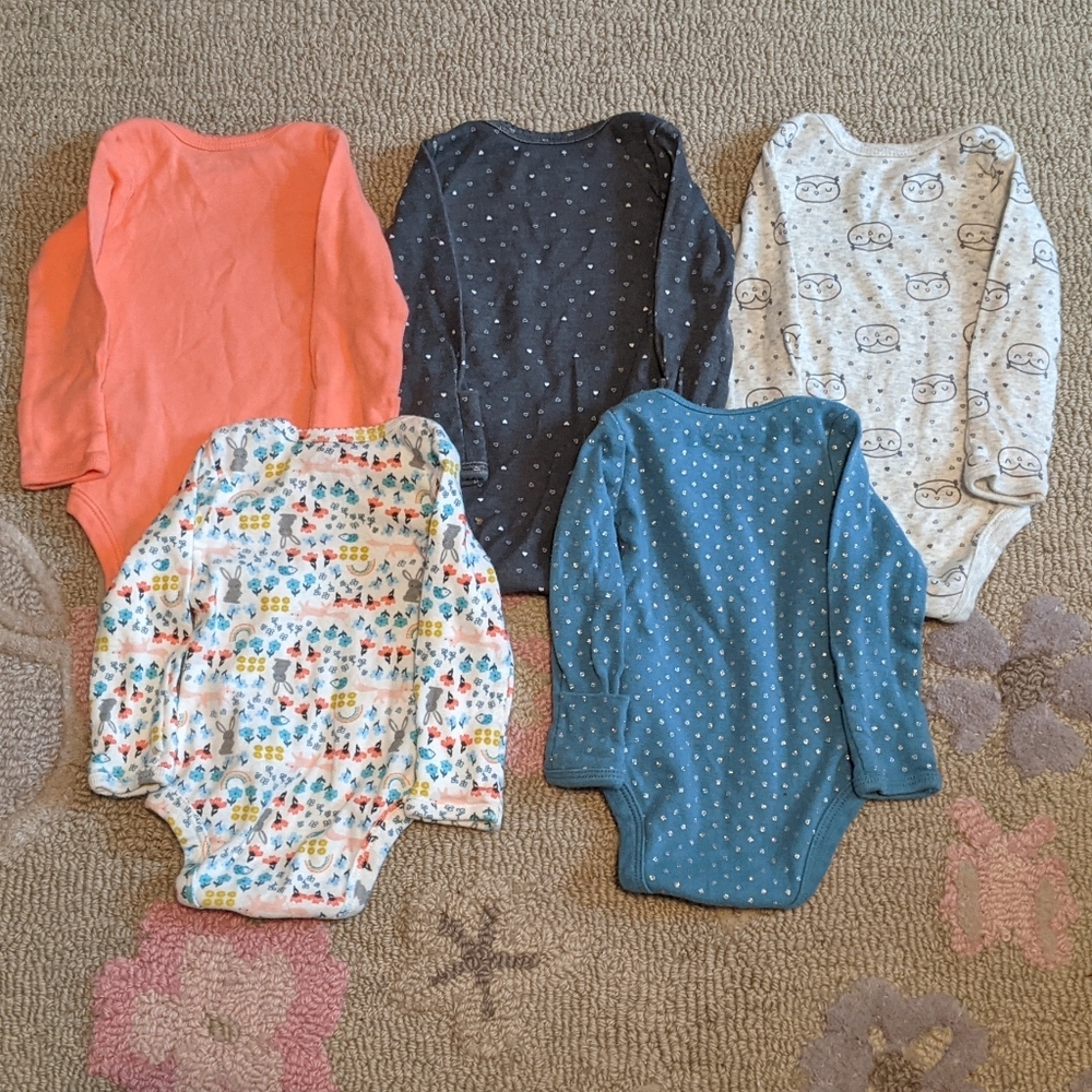 ♦️ B2G1FREE ♦️ 5 long sleeve onesie - Picture 3 of 5